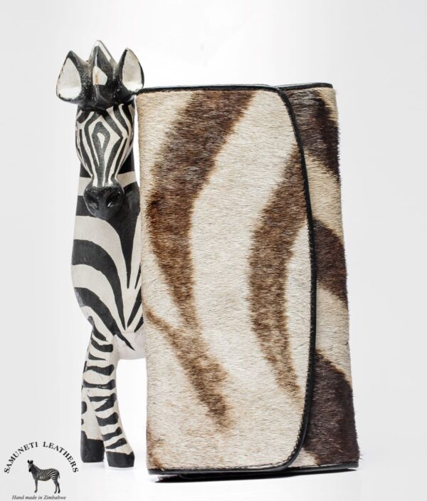 Zebra purse